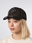 Бейсболка MITCHELL NESS арт. HP12163-SASBLCK San Antonio Spurs NBA (черный / бежевый)